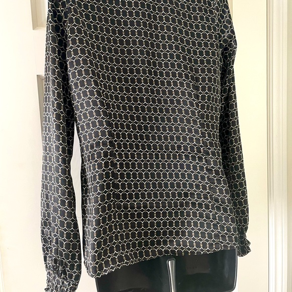 Buffalo chain link neck tie blouse - Picture 2 of 3